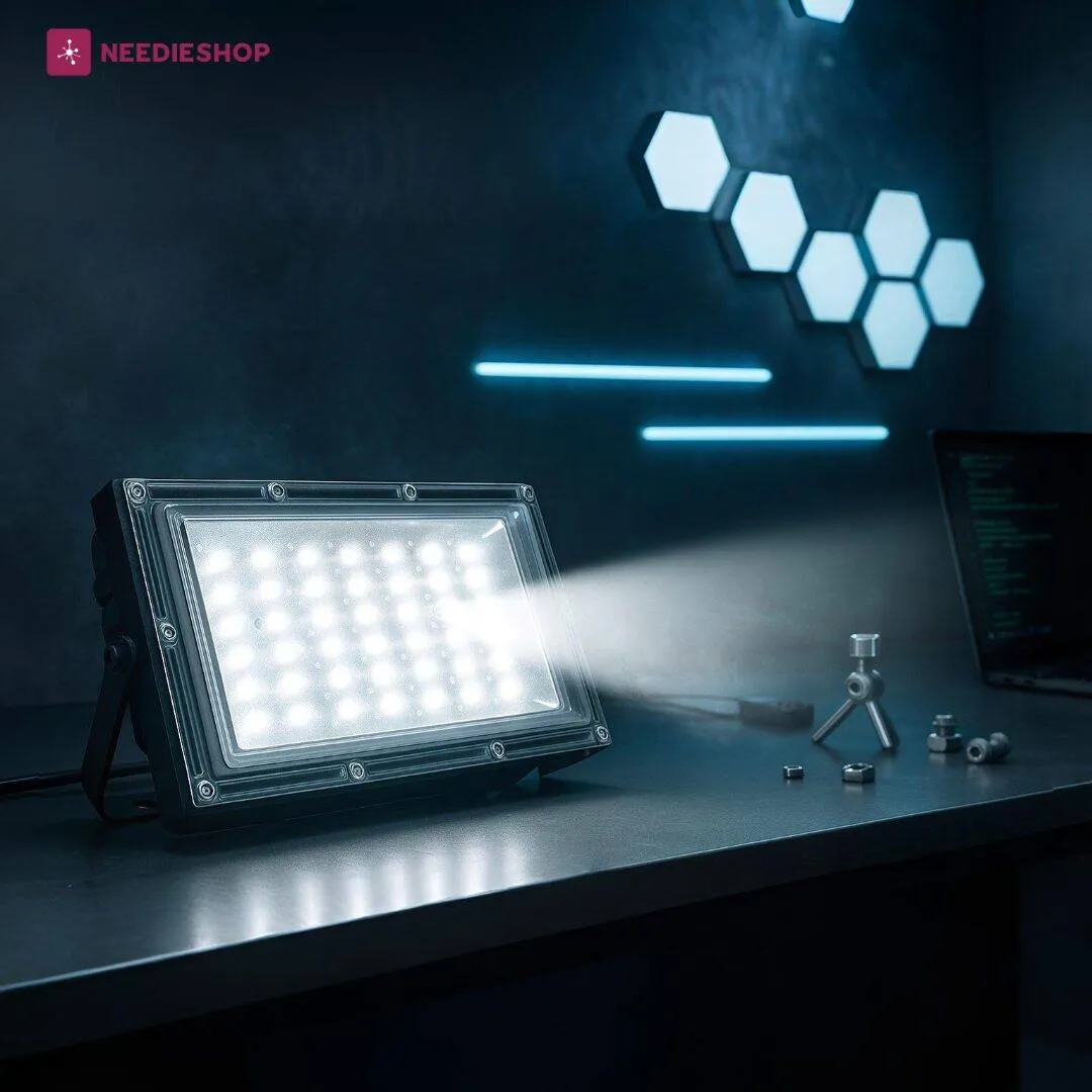 GearUP 50W RGB Flood Light with Remote Control